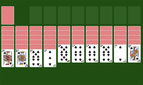 spider solitaire classic free.